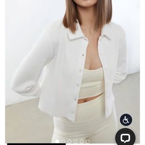 Oak + Fort Cropped Button Up